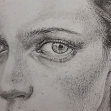 Mi Proyecto del curso: Retrato realista con lápiz de grafito.. Un progetto di Belle arti di Julieta Mora - 11.07.2020