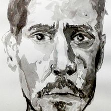 Ejercicios para continuar aprendiendo el manejo de la tinta china.. Een project van  Tekening y Traditionele illustratie van Fernando Urióstegui - 11.07.2020