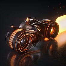 Light Cycle. 3D Design project by Alberto Álvarez - 07.11.2020