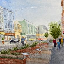 My project in Urban Landscapes in Watercolor course . % kcampbell95746 tarafından hazırlanan Sulubo, Ve a Resim projesi - 07.09.2020