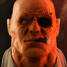 Zbrush free exercise.. Un proyecto de 3D, Concept Art y Diseño de personajes 3D de Juanda Ramirez - 11.07.2020