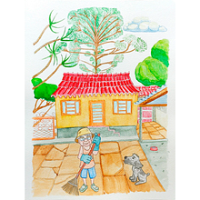 Meu projeto do curso: Ilustração em aquarela com influência japonesa. Un progetto di Illustrazione tradizionale, Pittura ad acquerello e Belle arti di João Pedro Gaelzer - 12.07.2020