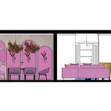 Mi Proyecto del curso: Color aplicado al diseño de interiores. 3D Design & Interior Design project by Sonia Nieto Nuñez - 07.11.2020