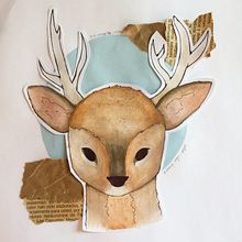 Animales de Poder . Colaj, Desen & Ilustrație tradițională de Ximena Vega - 03.24.2020