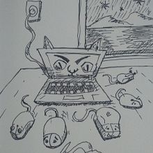 Meu projeto do curso: A arte de desenhar: transforme seus rabiscos em arte. Traditional illustration project by marqueiroz - 07.13.2020