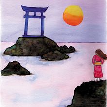 Mi Proyecto del curso: Pinceladas japonesas. Watercolor Painting project by Rai ReVel - 07.12.2020