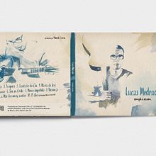 CD cover art and illustration - Lucas Medrado Ein Projekt aus dem Bereich Aquarellmalerei von Bruno Camurati - 12.07.2017