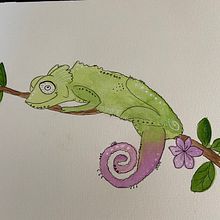 Mein Kursprojekt: Illustrationstechniken, um die Kreativität zu deblockieren. Un proyecto de Ilustración tradicional de Birgit K - 12.07.2020