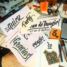 Inicios en Lettering. Lettering project by Enrique Ross - 07.12.2020