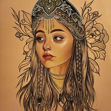 Proyecto con pastel y lápices de colores . Realistic Drawing, and Traditional illustration project by Laurianne Vang - 07.12.2020