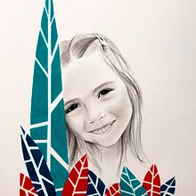Mi Proyecto del curso: Retrato con lápiz, técnicas de color y Photoshop Ein Projekt aus dem Bereich Zeichnung von Susana López Martín - 12.07.2020