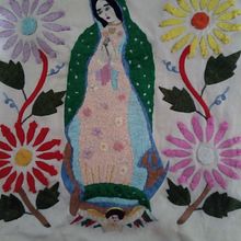 Mi Proyecto del curso: Técnicas avanzadas de bordado: puntadas y composiciones con volumen. Un proyecto de Artesanía de chayc399 - 12.07.2020