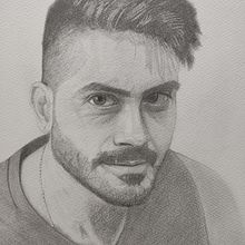 Mi Proyecto del curso: Retrato realista con lápiz de grafito. Pencil Drawing, Portrait Drawing, and Realistic Drawing project by Valeria Suárez - 07.12.2020