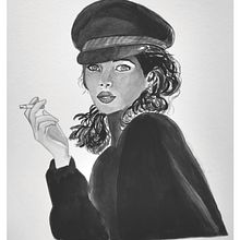 Mi Proyecto del curso: Introducción a la ilustración con tinta china. Ink Illustration project by Sandra García Morales - 07.12.2020