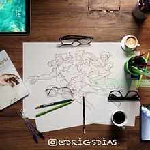 Arte no Procreate. Projekt z dziedziny Ilustracja c i frowa użytkownika Rodrigo Dias - 13.07.2020