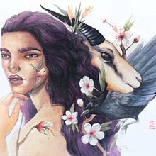  Guardiana, guardianes. Un projet de Illustration traditionnelle , et Aquarelle de Fefa Cox - 13.07.2020