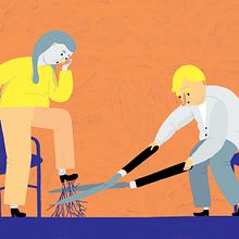 Editorial illustrations: Modern Psykologi. Digital Illustration, Editorial Design, and Traditional illustration project by Emma Hanquist - 07.12.2020