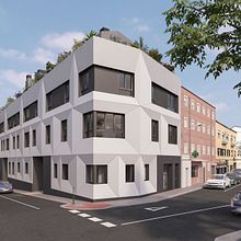 Block of flats in San Isidro. 3D, Architecture, Interior Architecture, 3D Design & Interior Design project by Suav - 07.13.2020