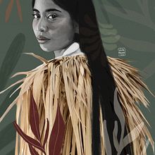Karen Vega. Un proyecto de Ilustración digital de Olivia Fregoso - 13.07.2020