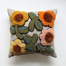 punch needle pillows. Arts, and Crafts project by Arounna Khounnoraj - 07.07.2020