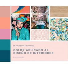 Mi Proyecto del curso: Color aplicado al diseño de interiores. Een project van Architectuur y  Interieurdecoratie van Karla Alonso - 13.08.2020