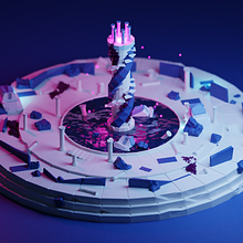 Solemn Ruins. Un proyecto de 3D de Mai Hoang - 12.07.2020