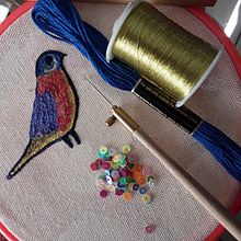 Un experimento Ein Projekt aus dem Bereich Stickerei von crearteviva - 14.07.2020