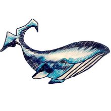 Cetácea. Un proyecto de Bordado e Ilustración tradicional de Gabriela Cetácea - 01.07.2020