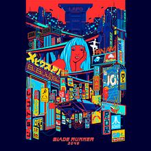 Blade Runner 2049. Desenho, e Desenho digital projeto de Sara Palomo Campesino - 14.07.2020