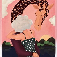 My project in Composition and Color for Creative Illustration course. Digital Illustration, and Traditional illustration project by Nadia Chamorra - 07.14.2020