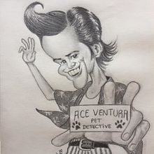 Mi Proyecto del curso: Retrato en caricatura con grafito. Pencil Drawing project by Daniela Pinto - 07.14.2020