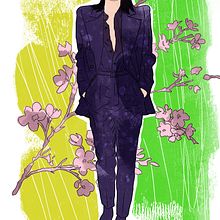 My project in Fashion Illustration: from the Catwalk to the Paper course. Fashion Design project by gigileiger - 07.14.2020