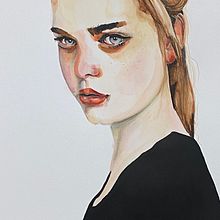 Mi Proyecto del curso: Retrato en acuarela a partir de una fotografía. Fine Arts project by salvador - 07.17.2020