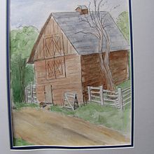 My project in Architectural Sketching with Watercolor and Ink course. Architectural Illustration project by Carol Chapman - 07.24.2020