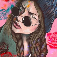 Mi Proyecto del curso: Retrato ilustrado con Procreate. Traditional illustration, and Digital Illustration project by Delia Sesma Galipienzo - 07.15.2020