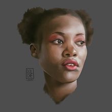 AFROAMERICANA. Concept Art, Character Design, and Digital Illustration project by Dolche FarNiente - 07.15.2020