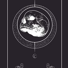 TAROT_Tiro/Retiro. Projekt z dziedziny Projektowanie graficzne, Ilustracja c i frowa użytkownika Andrea Gomez - 26.03.2020