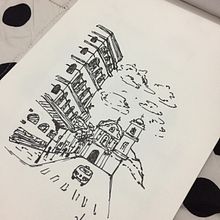 Mi Proyecto del curso: Dibujo para principiantes nivel -1 . Colaj, Desen, Ilustrație tradițională & Ilustrație arhitecturală de Ximena Vega - 07.15.2020