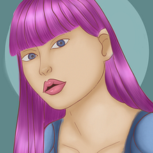 Meu projeto do curso: Retrato de personagens femininas com Procreate. Traditional illustration project by Pamela Andrade - 07.15.2020