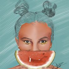 Mi Proyecto del curso: Retrato ilustrado con Procreate. Un progetto di Animazione di intack1212 - 14.07.2020