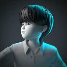 Akira Number 28: Levitation. Character Animation, 3D Design, 3D Character Design, 3D, Character Design, and 3D Modeling project by Maite Gómez García - 07.15.2020