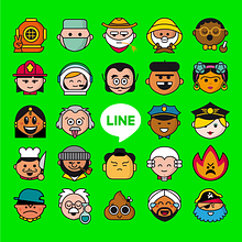 1000 Emojis para Line. Un proyecto de Diseño, Diseño gráfico, Ilustración tradicional e Ilustración vectorial de Rebombo estudio - 15.07.2020