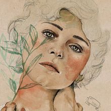 Mi Proyecto del curso: Retrato ilustrado con Procreate. Projekt z dziedziny R, sunek c, frow, Trad, c i jna ilustracja użytkownika arttoface - 15.07.2020