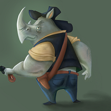 Meu projeto do curso: Pintura digital de personagens: ilustre com luz e cor. Un progetto di Arte concettuale, Disegno digitale, Character design e Illustrazione digitale di Giulio Sá - 15.07.2020