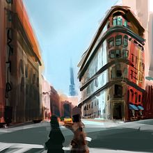 My project in Architectural Sketching with Watercolor and Ink course. Un proyecto de Ilustración arquitectónica de mert gurpinar - 15.07.2020