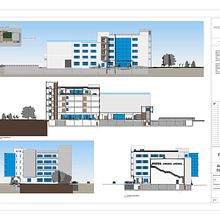 PROYECTO EDIFICIO OFICINAS. Un proyecto de Arquitectura interior de Amparo Espinosa Martín - 22.11.2020