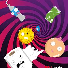 Crazy Scrap. Un progetto di Character design, Graphic design, Illustrazione tradizionale e Pubblicità di outerlukas - 24.07.2018