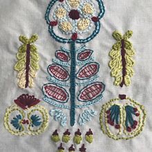 Rheba's project in Theory of Colour for Textile Projects course. Un proyecto de Bordado y Tejido de Rheba - 15.07.2020