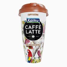 Diseño de estampado para concurso Kaiku Caffè Latte. Estampagem, Ilustração tradicional, Packaging, e Pattern Design projeto de Ana Velandia - 30.06.2020