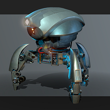 Sci-Fi Robot. Un projet de 3D de Pablo Gallego Sánchez - 15.07.2020